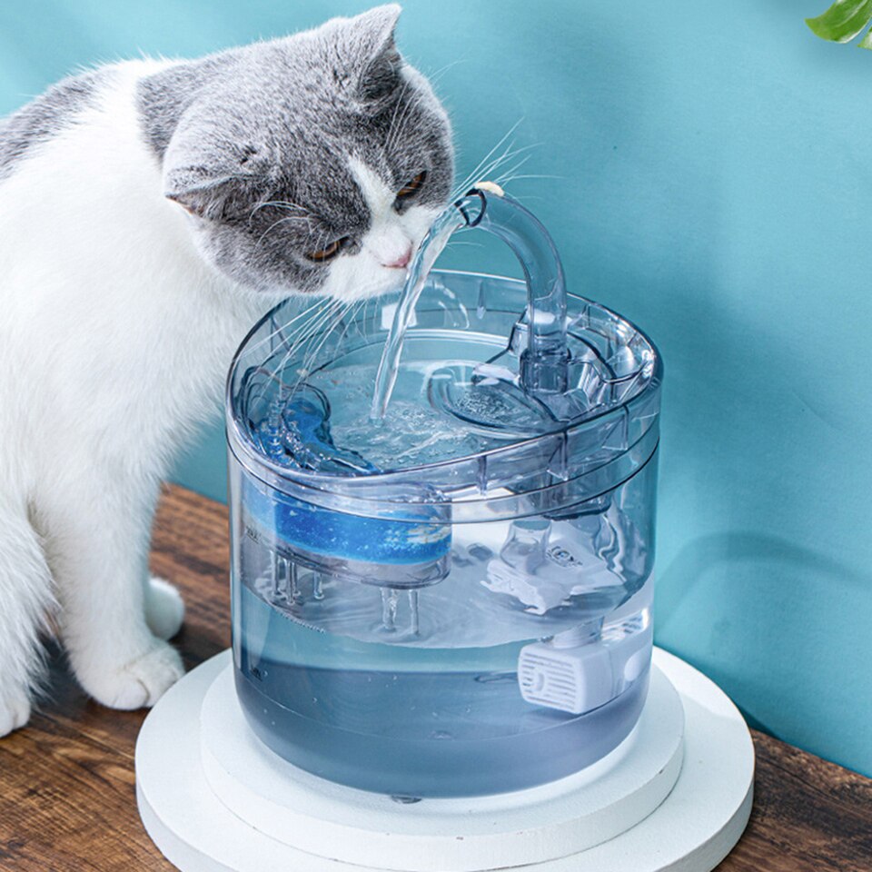ADOV Kat Drinkfontein Filters, Hygiënische Kat Water Fontein Filter, Vervangend Filter met Ionenwisselaarhars en Premie Actieve Kool Compatibel met Kleine Honden/Kattenfonteinen (4 Stuks