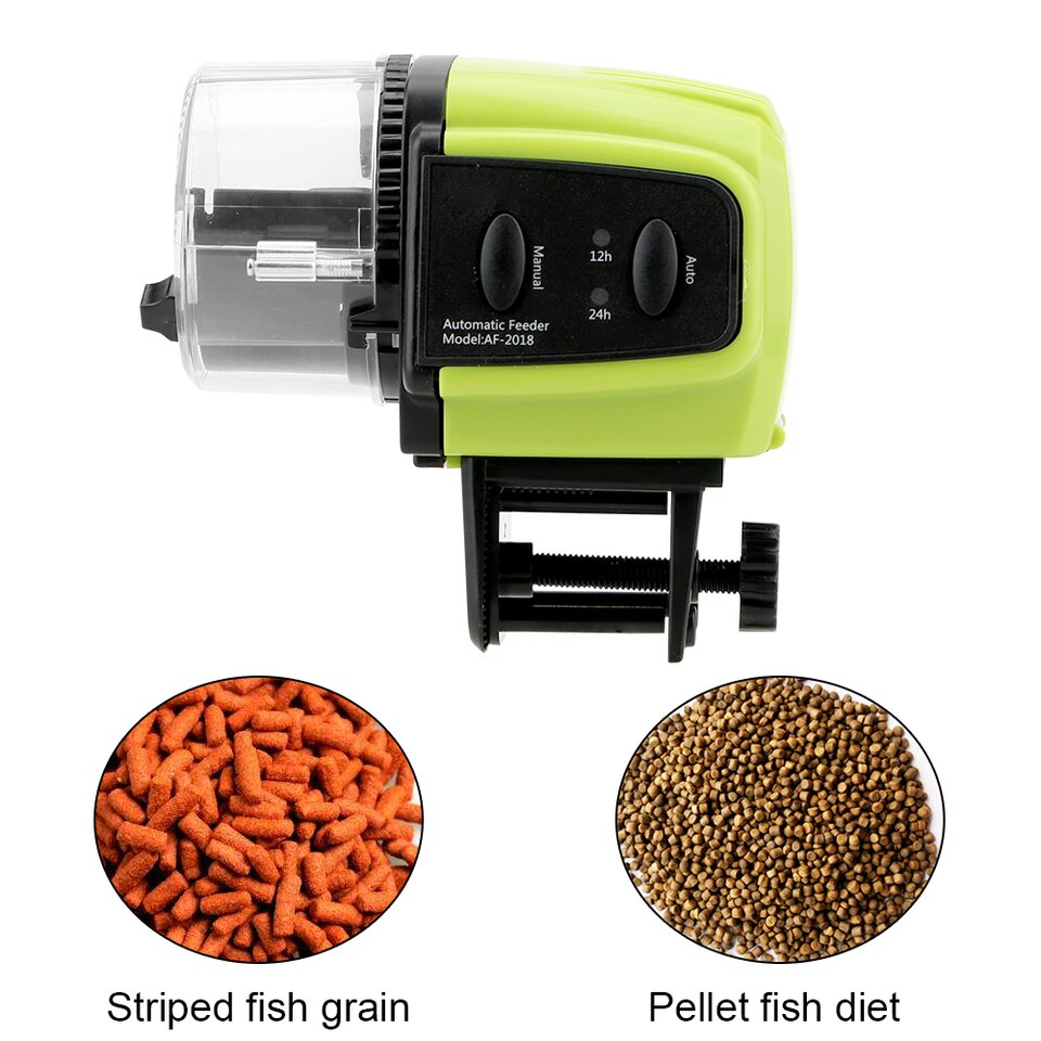 Automatische visvoerautomaat, automatische visvoerdispenser met vochtbestendig ontwerp van visvoer, 160-175ML timer aquariumtankvoeder voor aquarium weekend vakantie vakantie Automatische visvoerautomaat, automatische visvoerdispenser met vochtbestendig ontwerp van visvoer, 160-175ML timer aquariumtankvoeder voor aquarium weekend vakantie vakantie