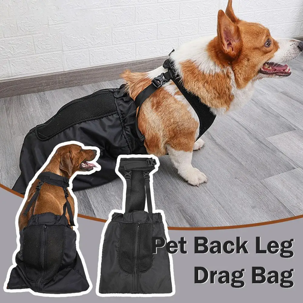 Achterpoot Sleepzak: Ademende Rolstoel Alternatief voor Gehandicapte Honden HuisdierXL Online Dierenwinkel - Voor elk dier wat wils! Achterpoot Sleepzak: Ademende Rolstoel Alternatief voor Gehandicapte Honden Honden HuisdierXL