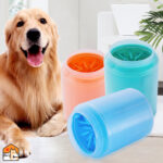 2-in-1 potenreiniger met borstel voor honden en katten