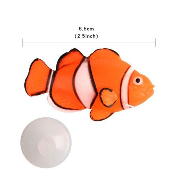 Zwemmend nep visje - Aquarium decoratie - Afbeelding 8