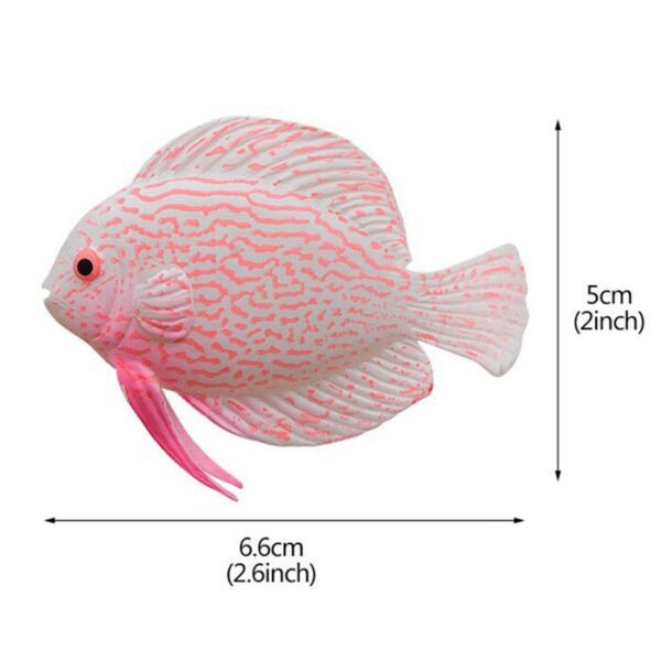 Zwemmend nep visje - Aquarium decoratie - Afbeelding 4