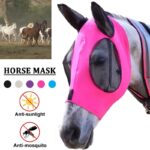 Vliegenmasker voor paarden - Afbeelding 4