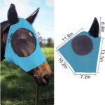 Vliegenmasker voor paarden - Afbeelding 3