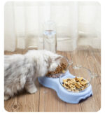3-in-1 voer- en drinkstation voor honden en katten - Afbeelding 3
