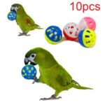 Kleine speelballetjes - 10 stuks - met belletje - Afbeelding 3