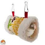 Hangend nestje voor vogels - zacht en warm
