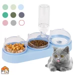 3-in-1 voer- en drinkstation voor honden en katten