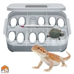 Reptielenincubator met thermostaat