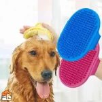 Zachte reinigingsborstel voor honden