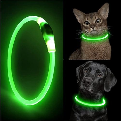 Honden Halsband – LED – USB oplaadbaar Honden HuisdierXL