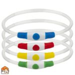 PVC LED-halsband voor honden met USB-oplader