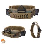 Verstelbare halsband - dubbele gesp - tactische halsband