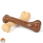 Kauwbot van houtvezel voor honden