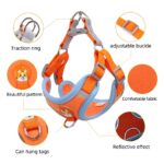 Reflecterend hondentuig met riem voor kleine honden - Afbeelding 2