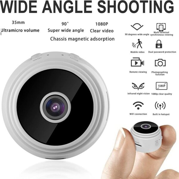 Mini Pet Camera - 1080p - Night Vision - Afbeelding 5