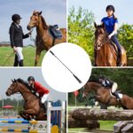 Kunstleren paardenzweep - 51 cm - Afbeelding 2