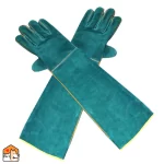Beschermhandschoenen voor het hanteren van reptielen