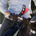Paarden peddel zweep - met hartjes - Afbeelding 2