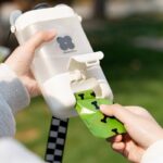 3-in-1 reisfles voor honden - Afbeelding 3