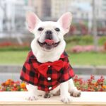 Honden houthakkers blouse - met strikje - Afbeelding 3
