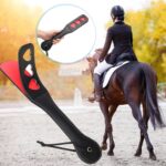Paarden peddel zweep - met hartjes - Afbeelding 3