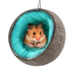 Kokosnootnest voor hamsters - 23 × 12 cm - Afbeelding 4