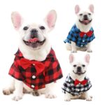 Honden houthakkers blouse - met strikje - Afbeelding 2