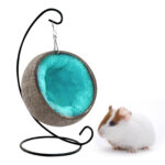 Kokosnootnest voor hamsters - 23 × 12 cm - Afbeelding 3