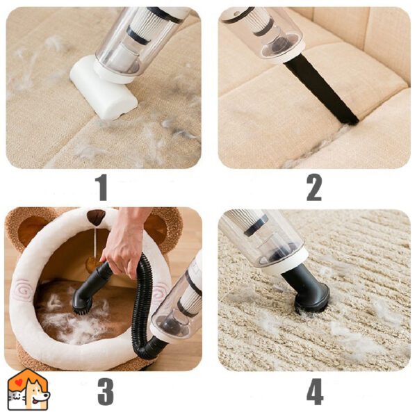 Compacte draadloze Pet Stofzuiger - Afbeelding 2