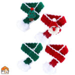 Kerstmis katten en honden sjawl