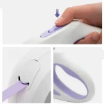 Uitschuifbare hondenriem met LED-verlichting - Afbeelding 4