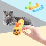Opwindbaar kattenspeeltje met klokje - Afbeelding 3
