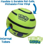 Rollende geluidsspeelbal voor honden - Afbeelding 3