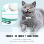 Slim kattenspeeltje - oplaadbare laser halsband via USB - Afbeelding 4