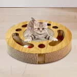 Krabkartonnen interactieve ballen voor katten - Afbeelding 3