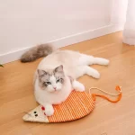Kattenkrabplank met cartoonmuis - Afbeelding 2