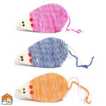 Kattenkrabplank met cartoonmuis