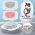 Katten trainings-wc van kunststof - huisdieren toilet - Afbeelding 2