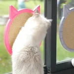 Krabmat voor katten - zuigwand nagelschraper mat slijper - Afbeelding 4