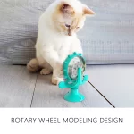 Draaiend kattenspeelgoed met lekkende kattensnacks - Afbeelding 2