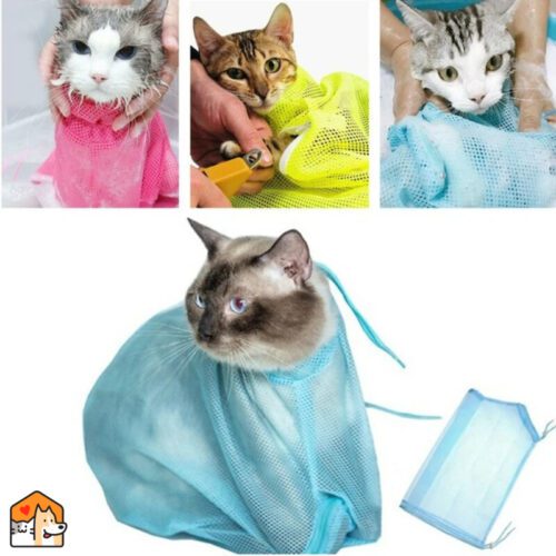 Verstelbare Mesh Grooming Tas Katten HuisdierXL