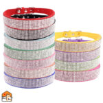 Glitter huisdier halsband