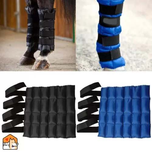 Paarden Ice Pack – Verkoelende Beenwikkels Paard en Ruiter HuisdierXL