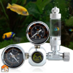 CO2-magneetventiel met terugslagklep voor aquarium