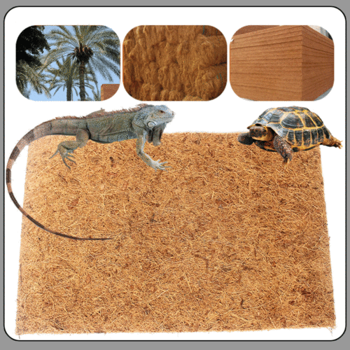 Warme Kokosmat voor Reptielen – Onmisbare Kweekbox Accessoire Extra HuisdierXL