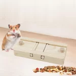 Houten voerpuzzel voor hamsters - Afbeelding 3