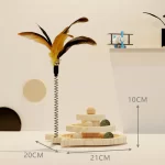 Torenspoor disc met bal voor interactieve kattentraining - Afbeelding 3