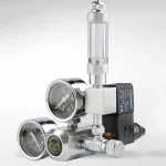 CO2-magneetventiel met terugslagklep voor aquarium - Afbeelding 2