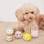 Rubberen piepspeelbal voor honden - Afbeelding 2